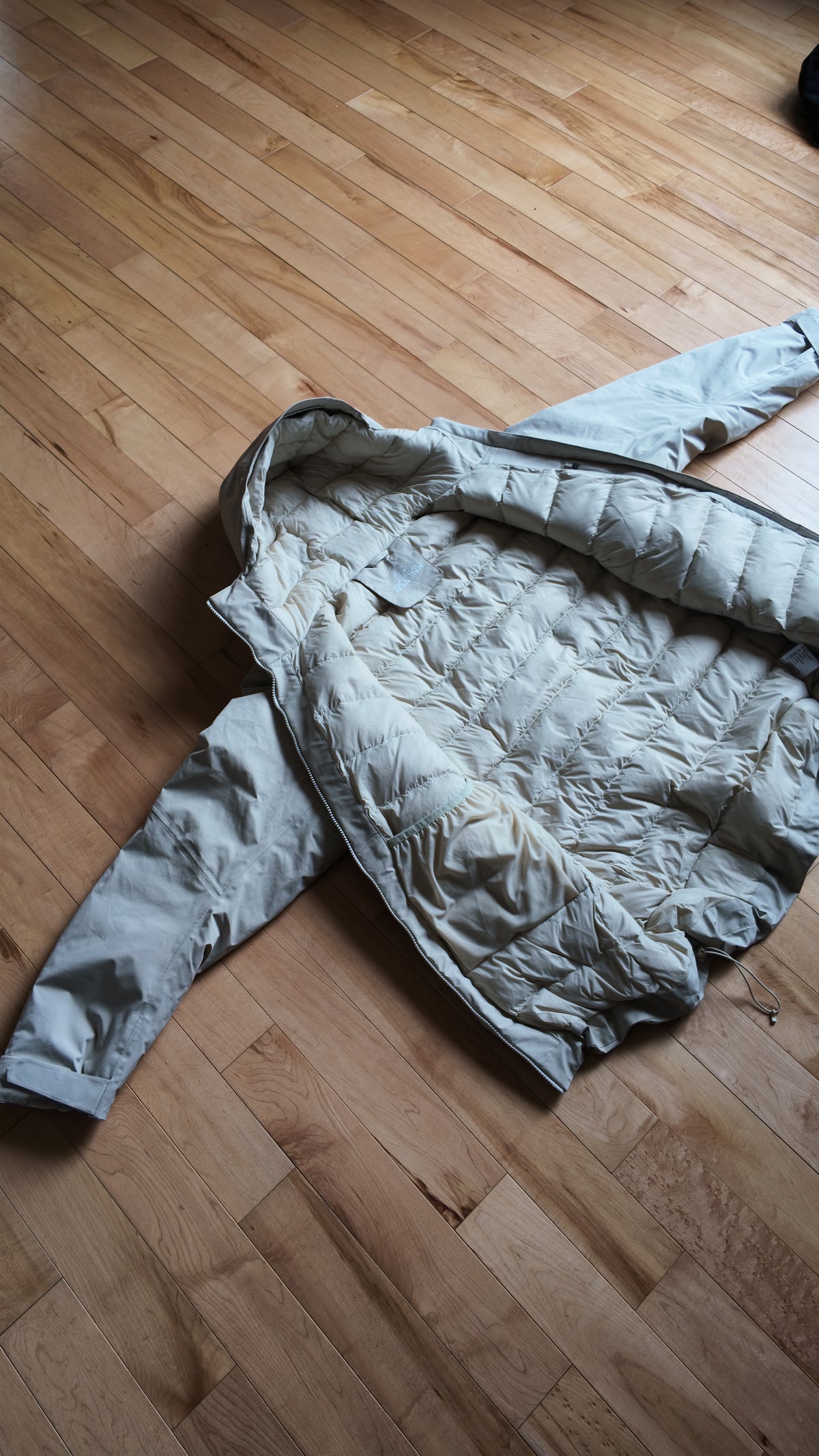 off white Apex ski jacket