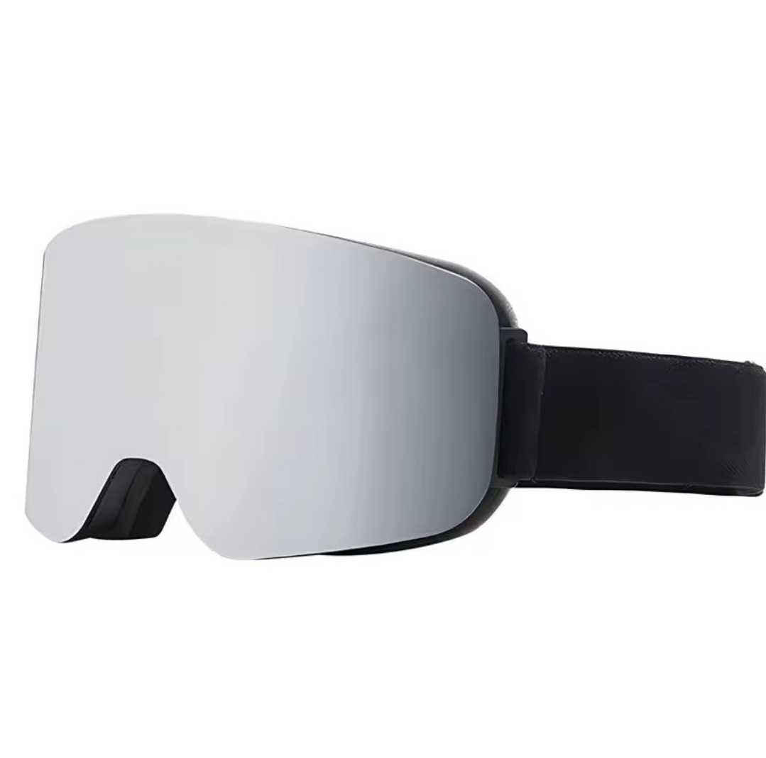 Crome ski goggles