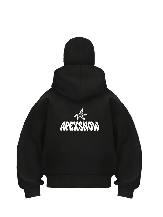 STAR balaclava hoodie