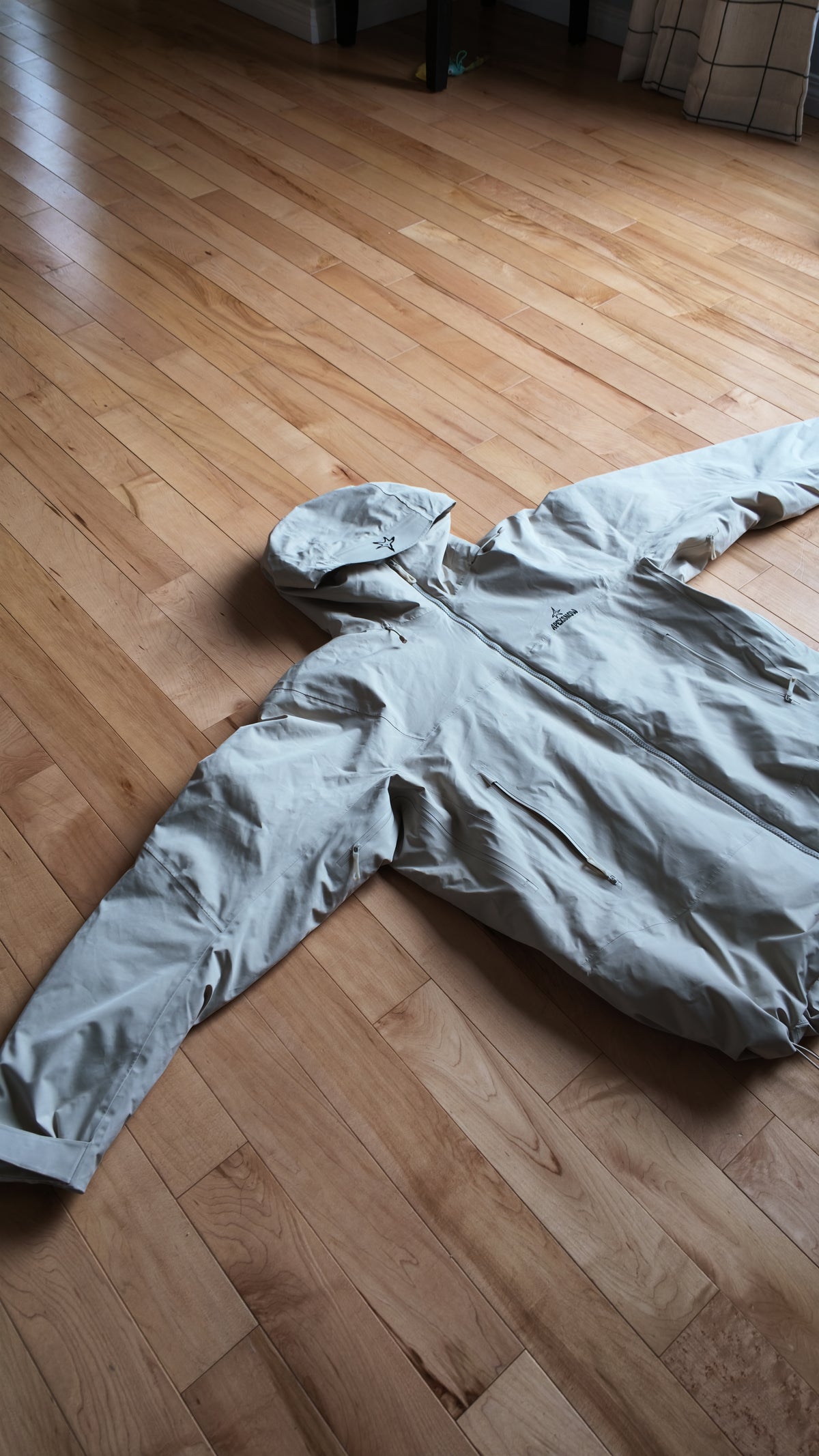 off white Apex ski jacket