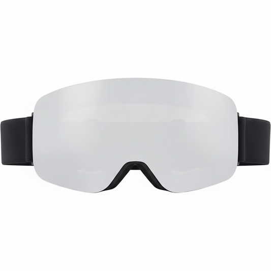 Crome ski goggles