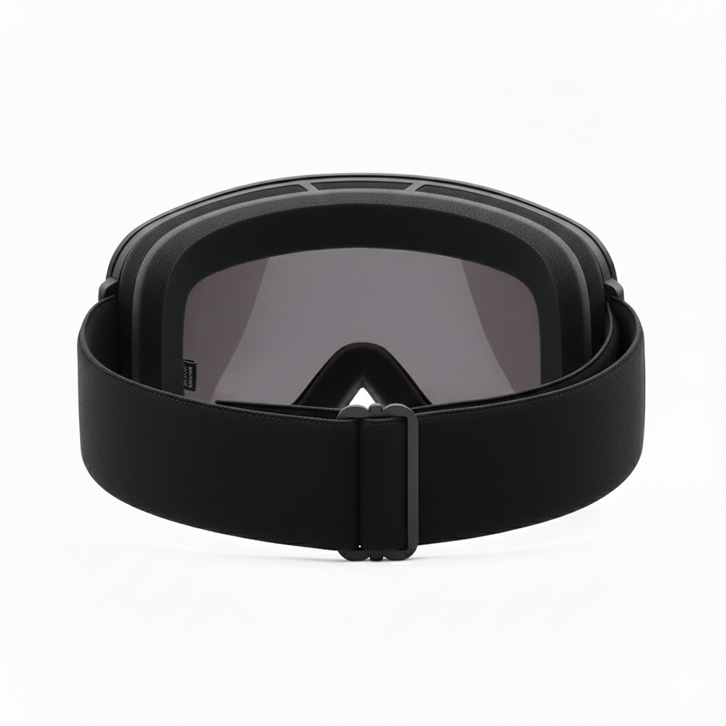 Crome ski goggles