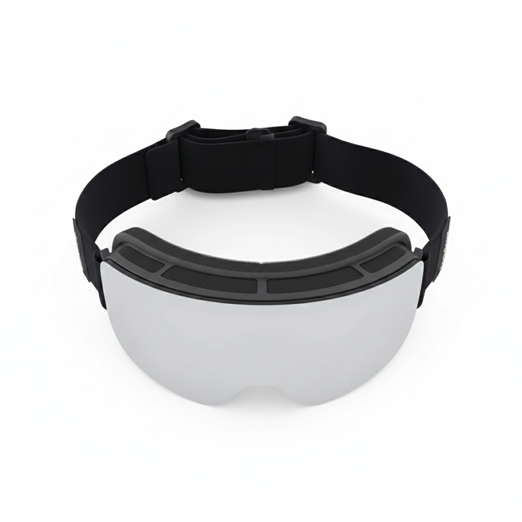 Crome ski goggles