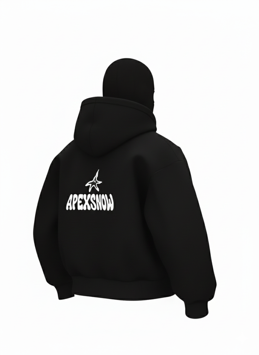 STAR balaclava zip-up