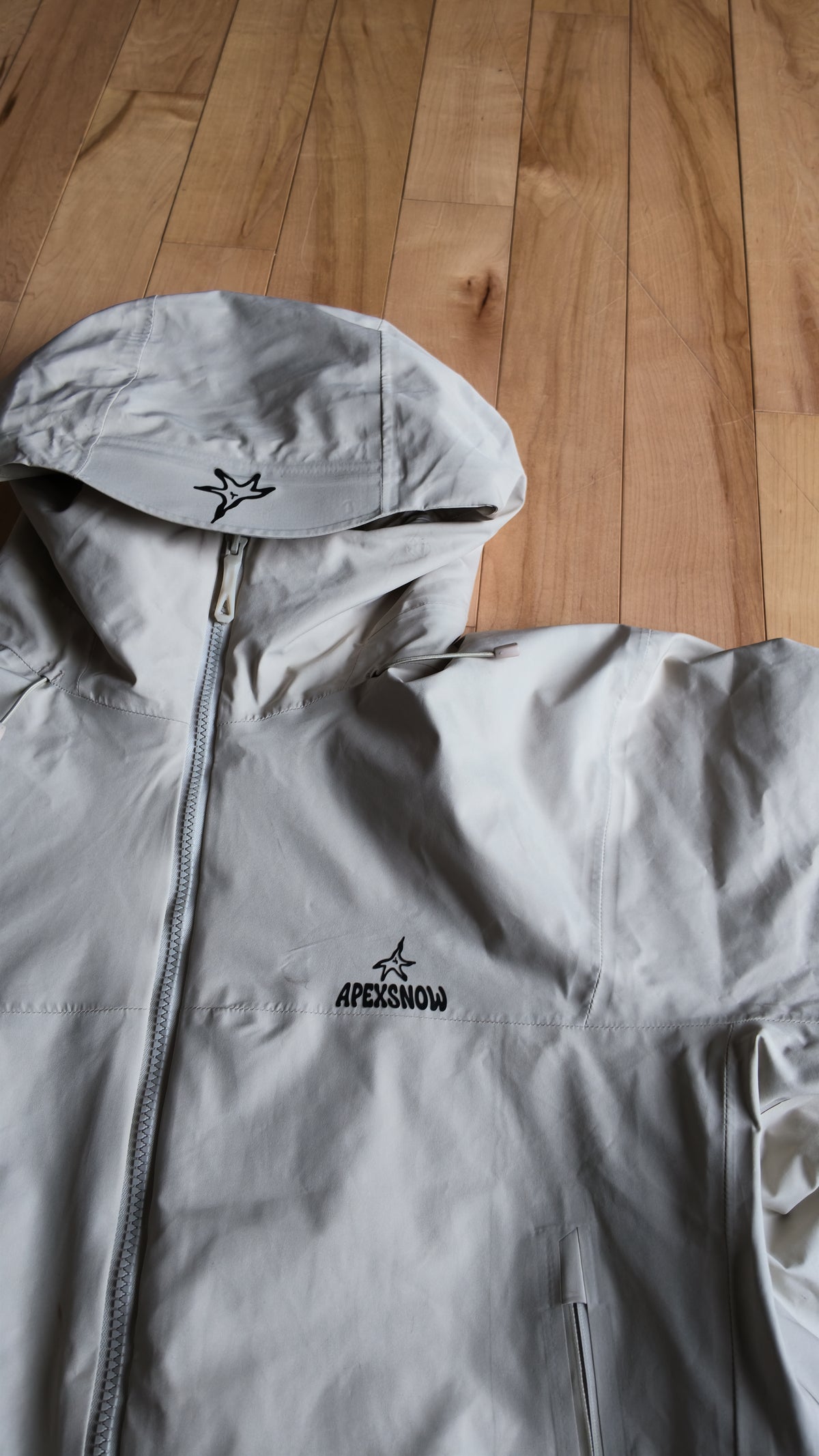 off white Apex ski jacket